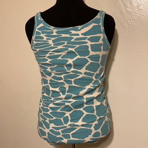 Animal Print Ribbed Tank - Picture 3 of 4